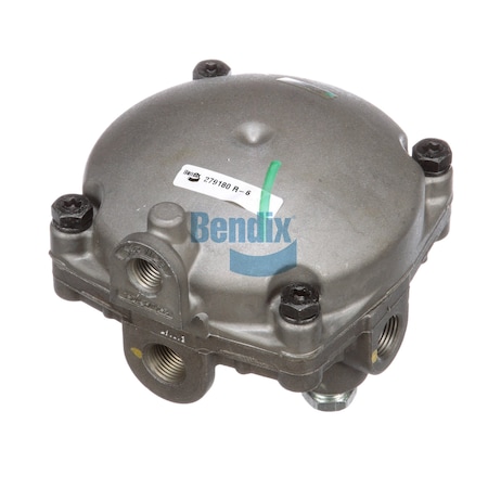 Bendix Valve, Relay, Brake, R-6, Reman, 4 Delivery Ports 3/8 Supply Ports 3/8 OR279180X